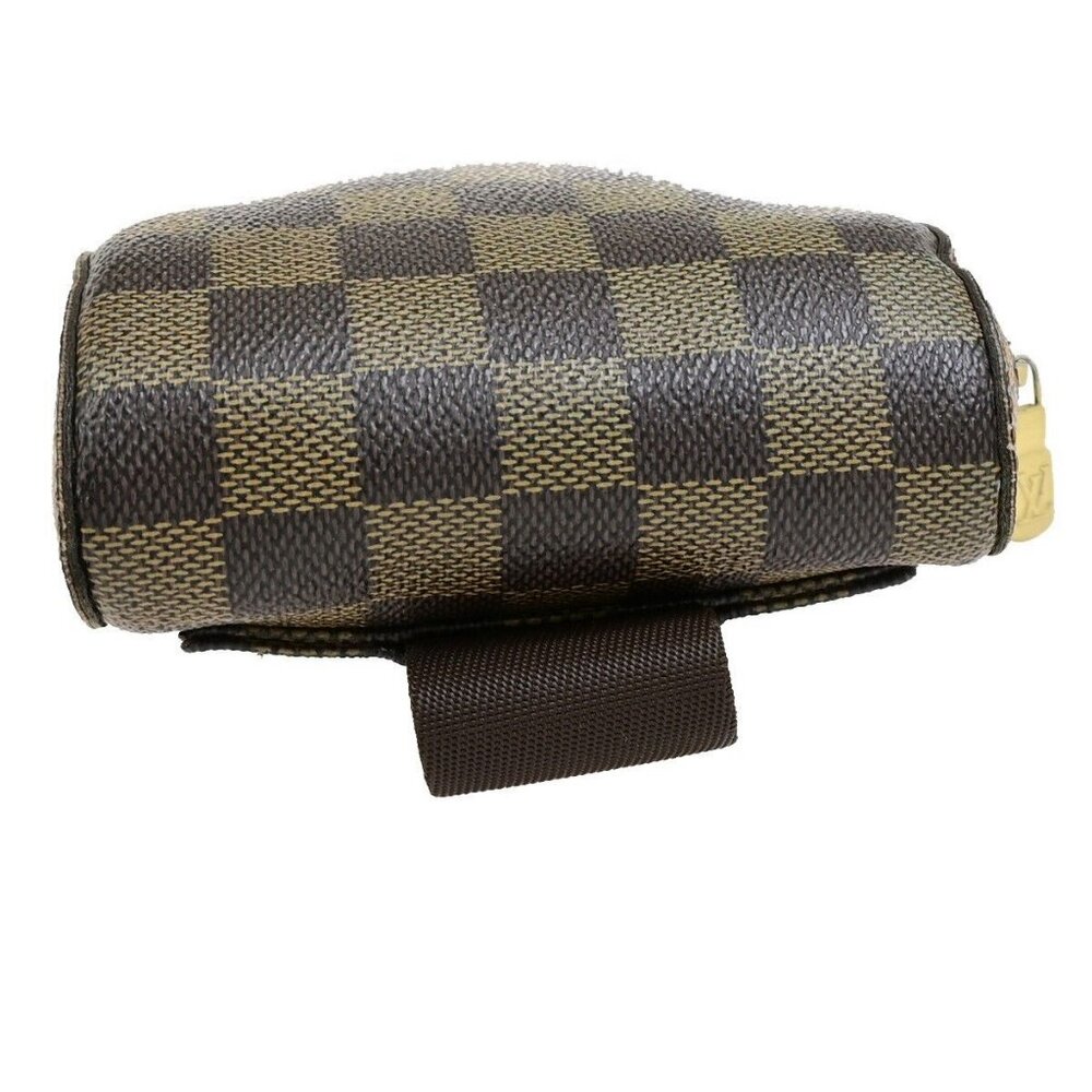 LOUIS VUITTON Geronimos Bum Body Bag Damier Ebene Leather Brown N51994 70FB433 - Picture 6 of 15